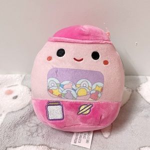 Squishmallow Maline the pink capsule vending machine 5in nwt